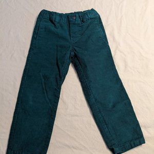 Izod Kids Casual Corduroy Pants - Teal